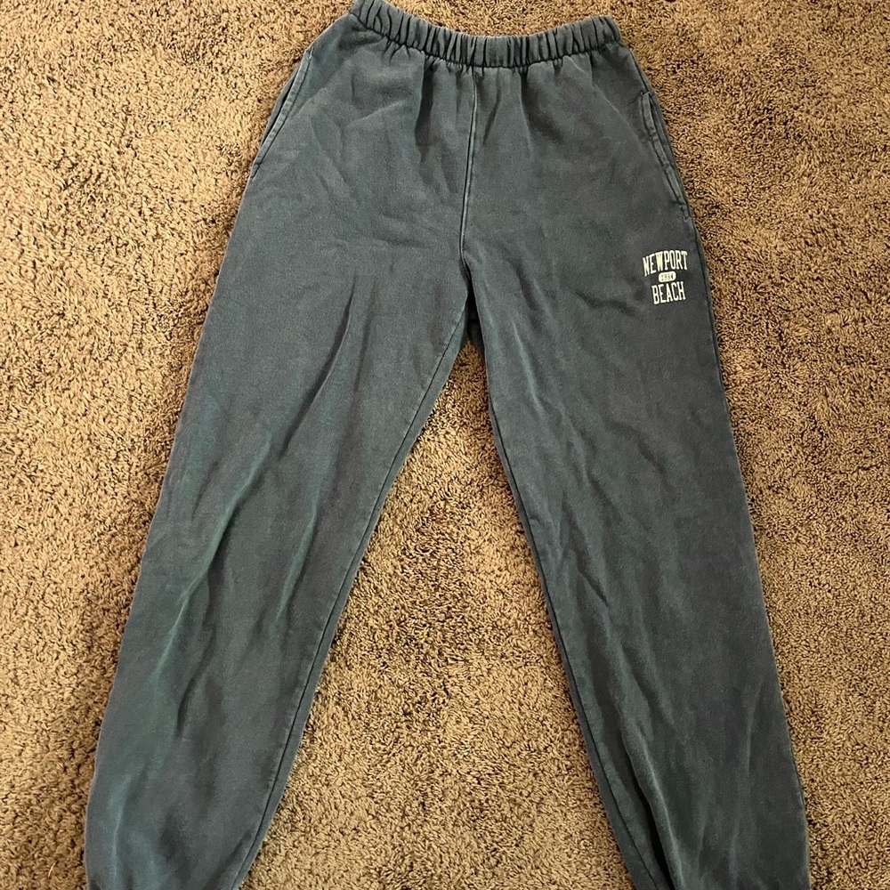 Ash Blue Brandy Melville Sweatpants